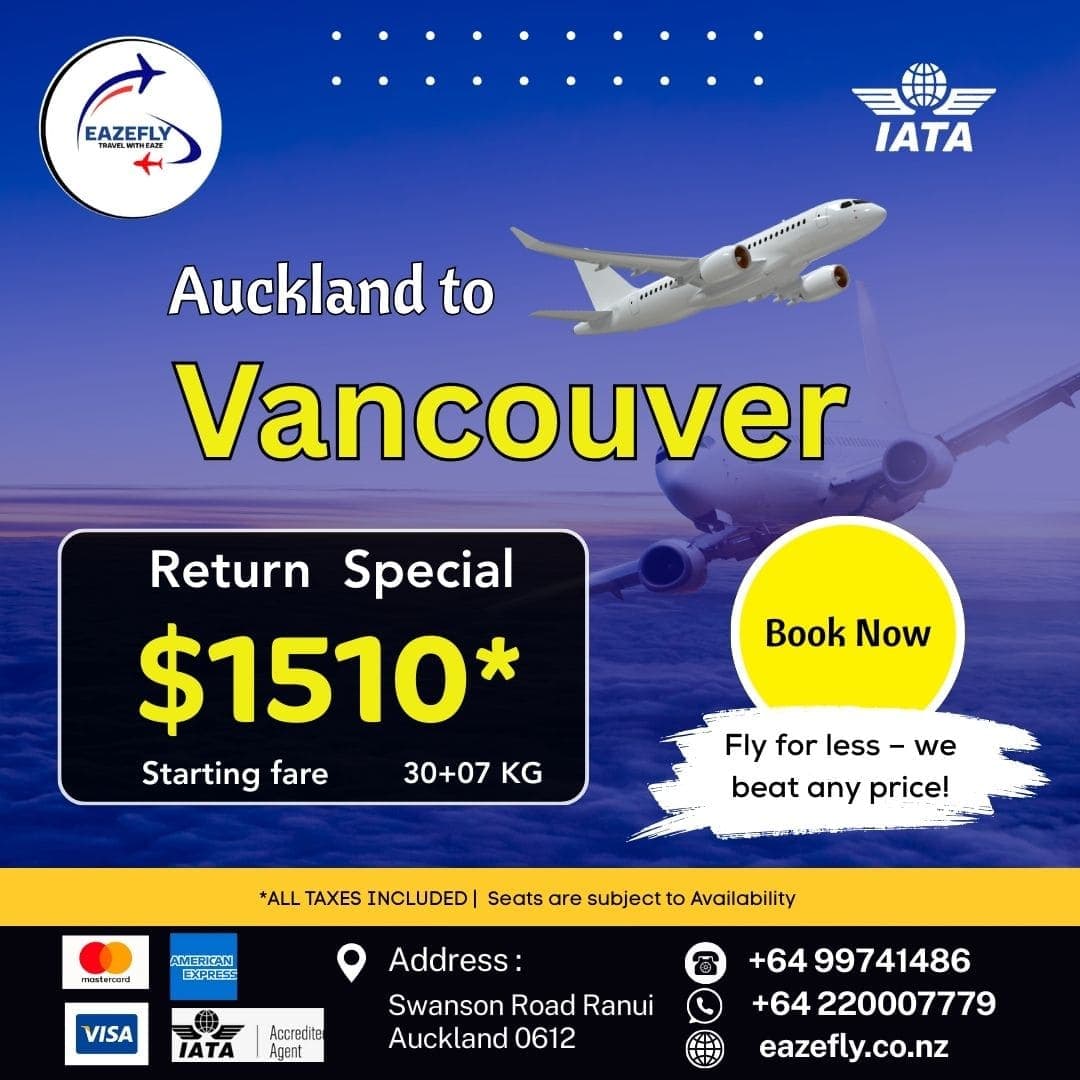 Fly to Vancouver at Best Price